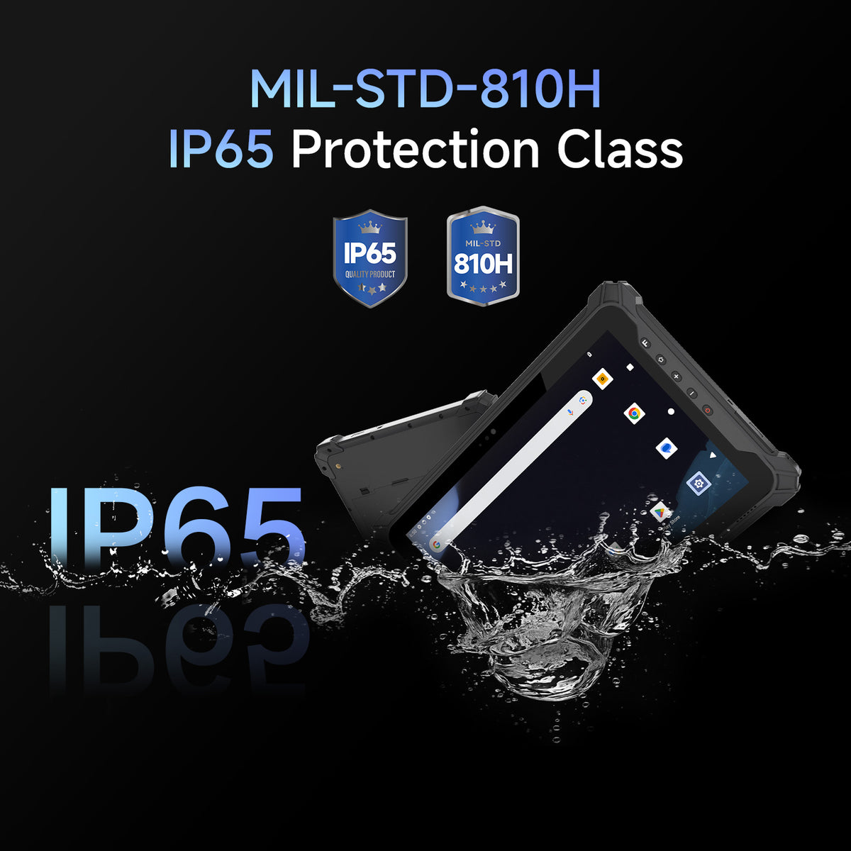 Arrvel T17X IP65 rugged Android tablet with MIL-STD-810H durability