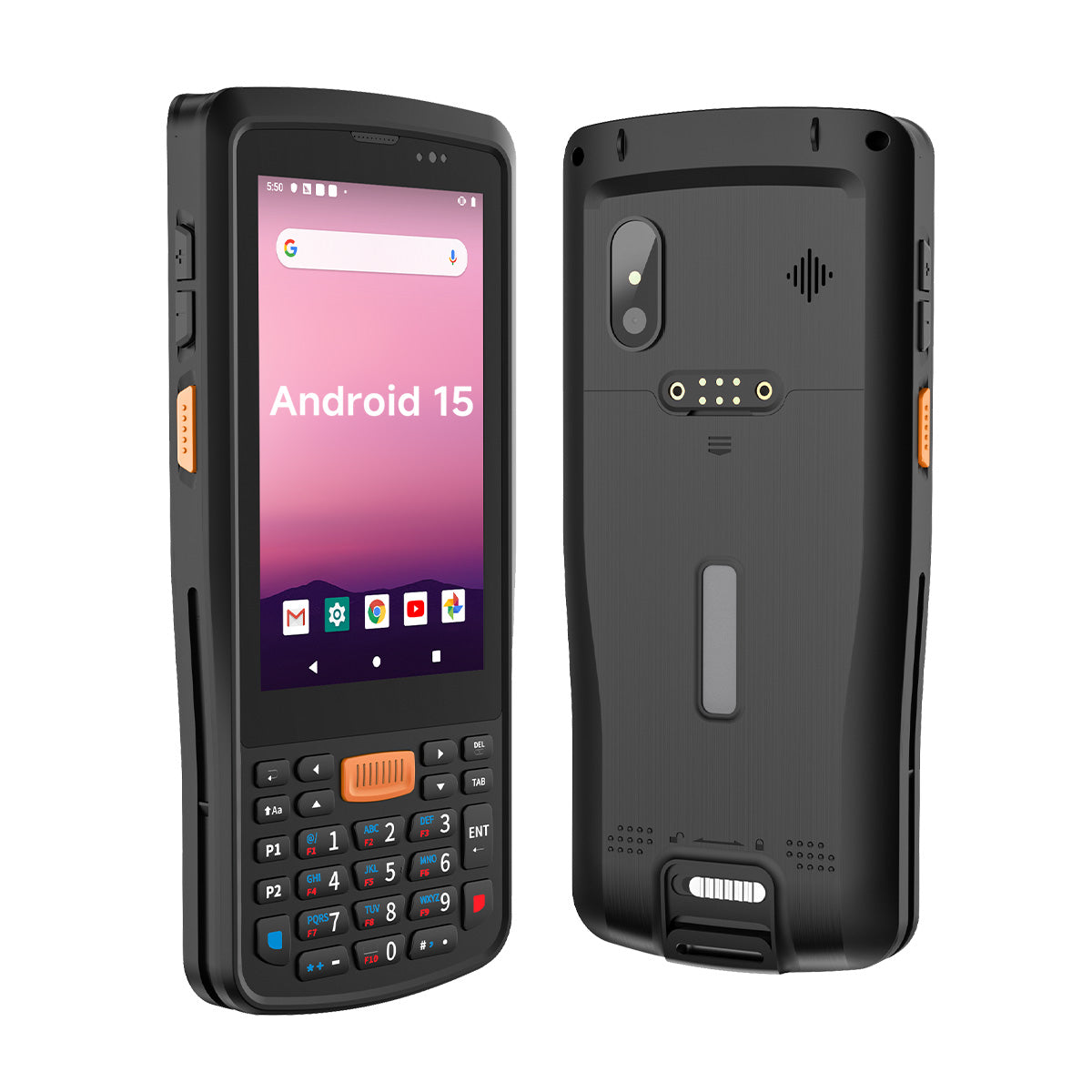 Arrvel T40 Android rugged handheld PDA with physical keypad for warehouse inventory and barcode scanning