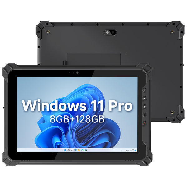 I10J Rugged Tablet, 10.1" Windows 11 Industrial PC, 8GB+128GB, IP65 Waterproof, 5000mAh