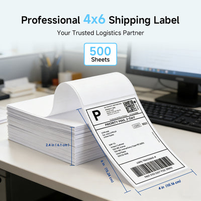 Direct Thermal Labels Fanfold