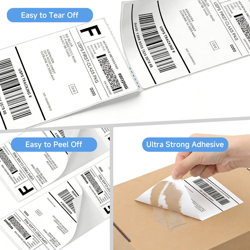 Direct Thermal Labels Fanfold