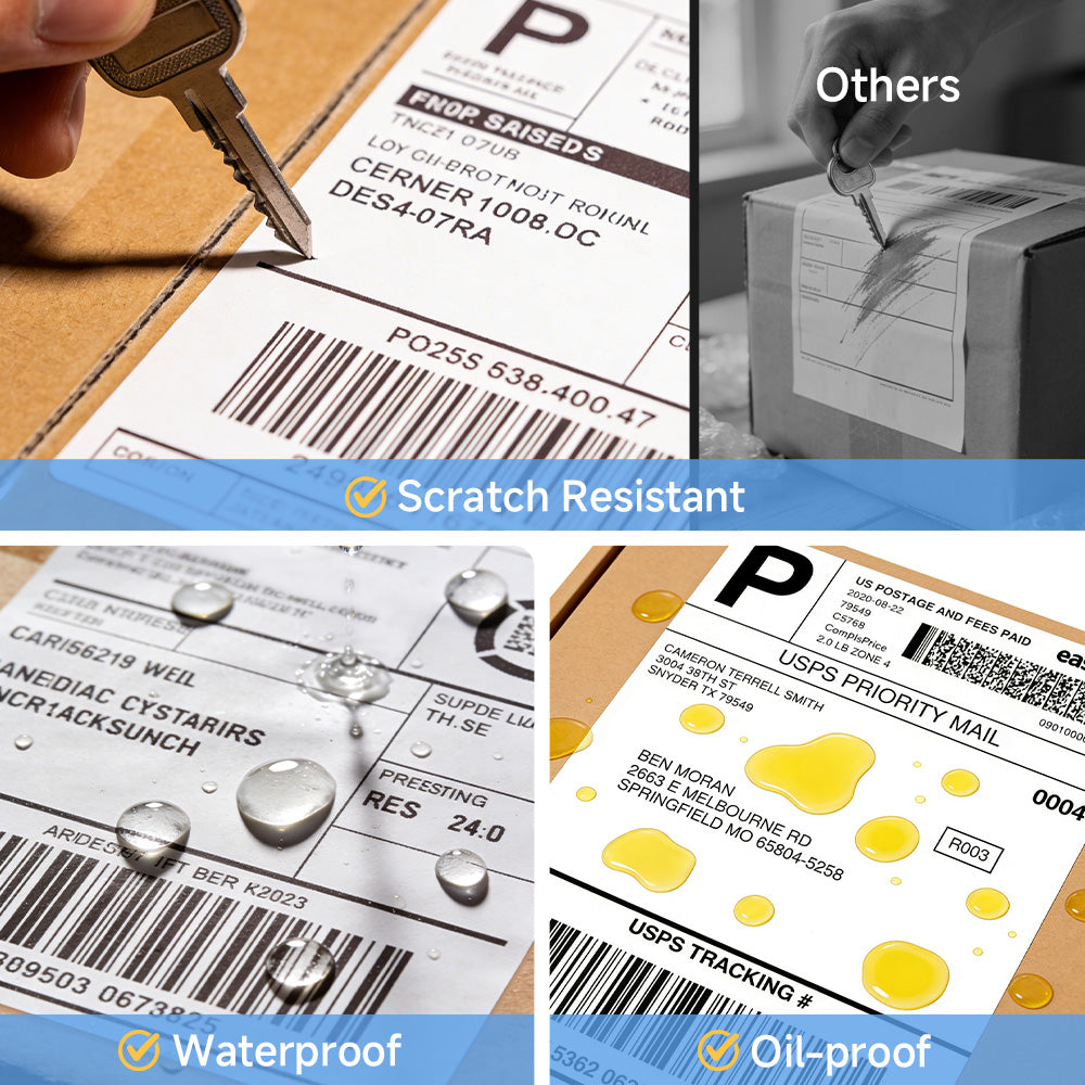 Direct Thermal Labels Fanfold