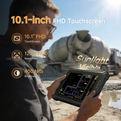 Arrvel I17J 10.1-inch rugged tablet with 1920x1200 FHD touchscreen and 400-nit display