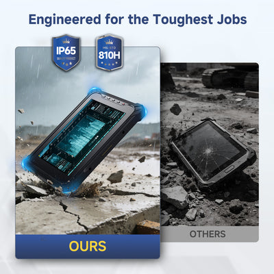 Arrvel I87J IP65 Windows rugged tablet with MIL-STD-810H durability