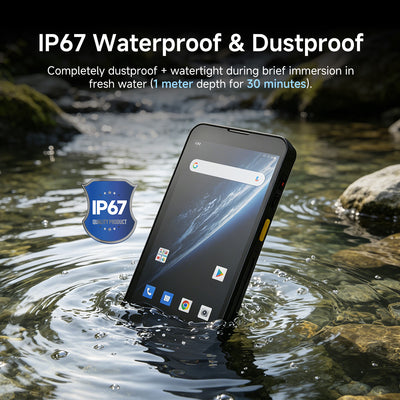 Arrvel MC51S IP67 rugged PDA with waterproof and dustproof protection for industrial and warehouse use