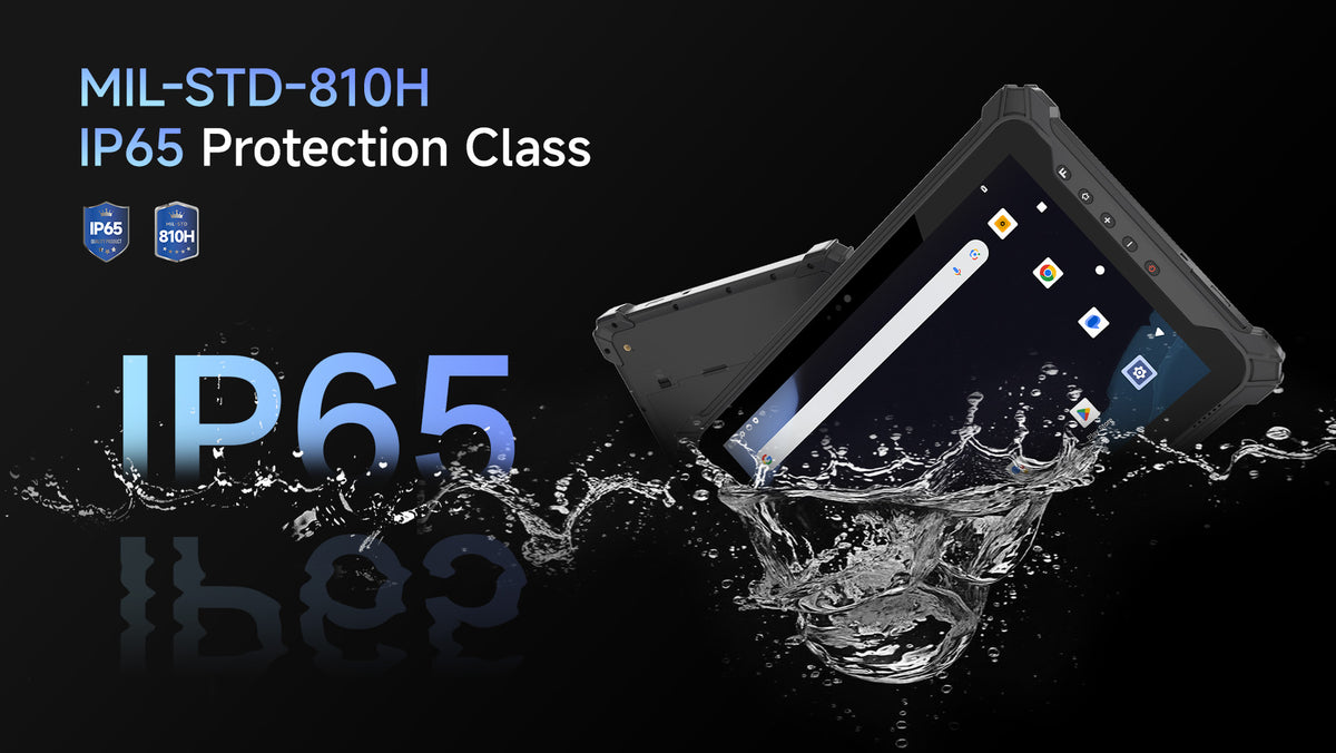 Arrvel T17X rugged Android tablet with IP65 protection and MIL-STD-810H durability for demanding industrial and outdoor environments