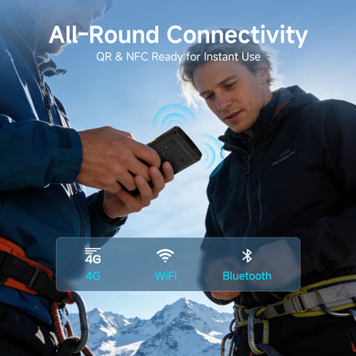 Arrvel T40 rugged handheld PDA with 4G, WiFi, Bluetooth and NFC connectivity for mobile field operations