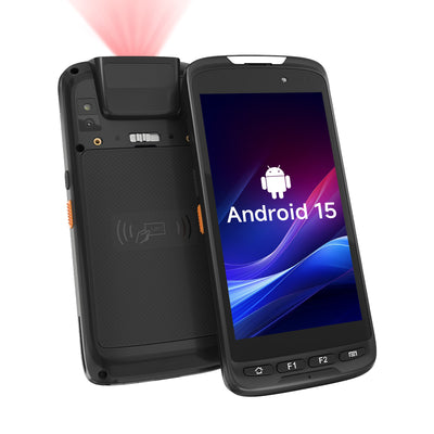 Arrvel T50C Android rugged handheld PDA with integrated barcode scanner and NFC for warehouse operations