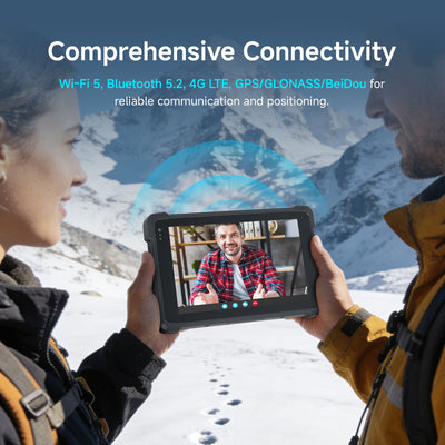 Arrvel T81X rugged tablet with 4G LTE Wi-Fi Bluetooth and GPS