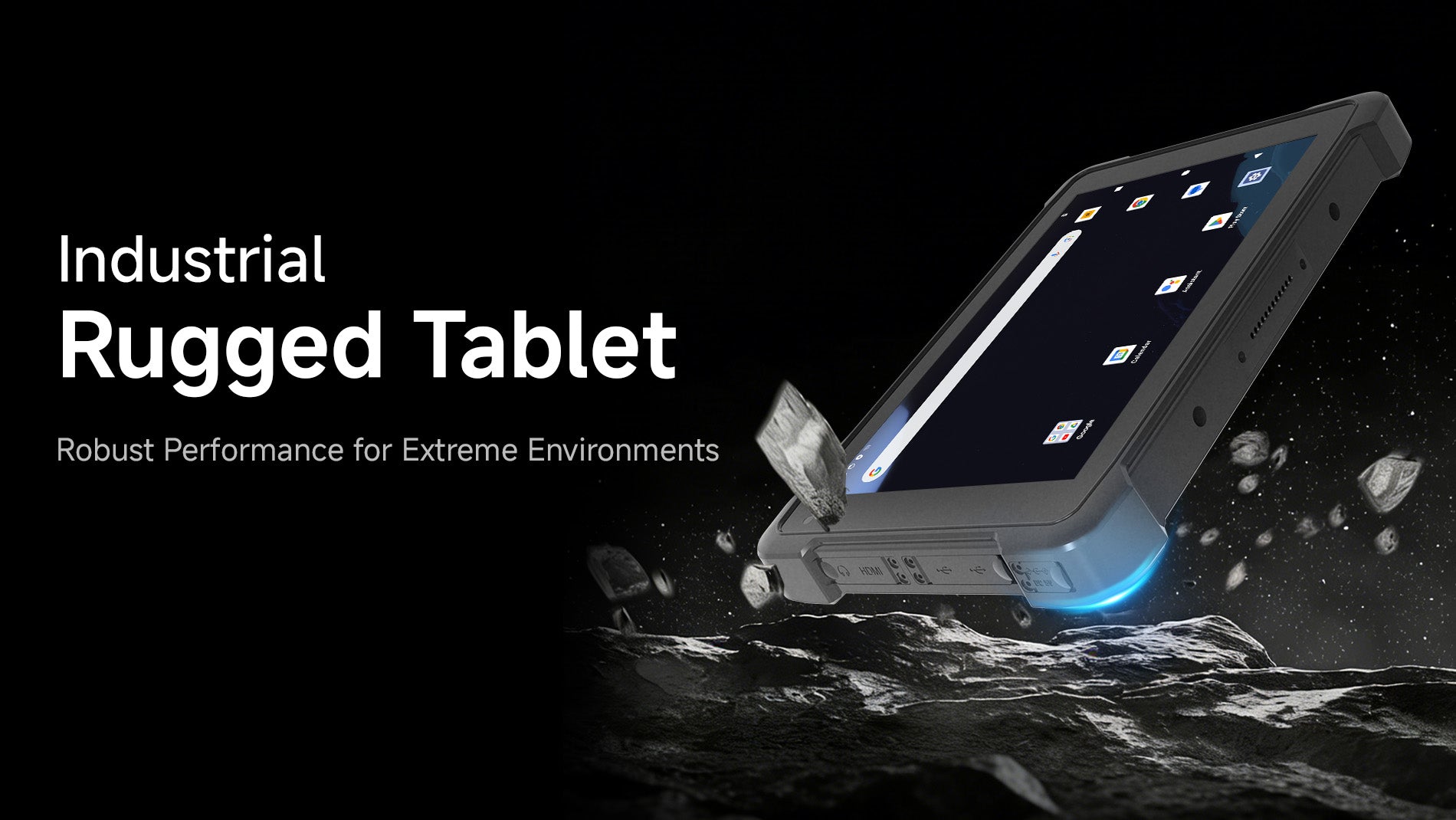 Arrvel T81X industrial rugged Android tablet designed for demanding field, manufacturing and mobile work environments