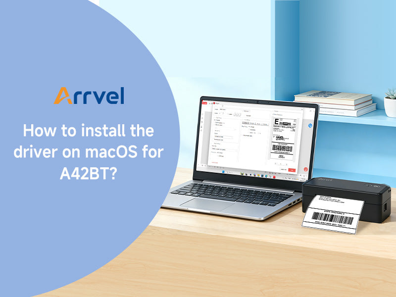How to install the driver on MacOS for A42BT?