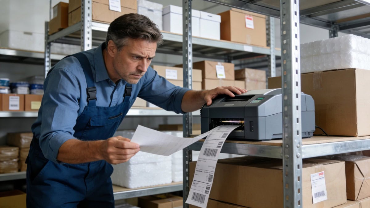 I. Have you often encountered the following problems when printing shipping labels?