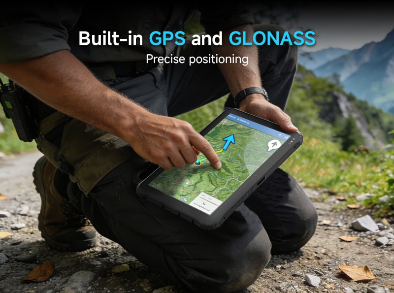 I22J 12.2-inch fully Rugged Windows Tablet, built-in GPS and glonass preise positioning