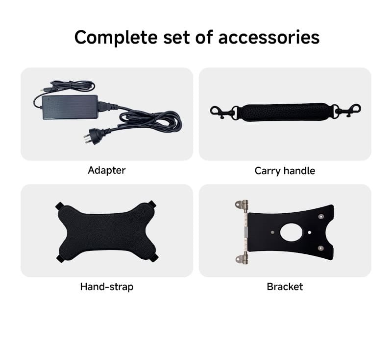 I22J 12.2-inch fully Rugged Windows Tablet, Complete set of accessories