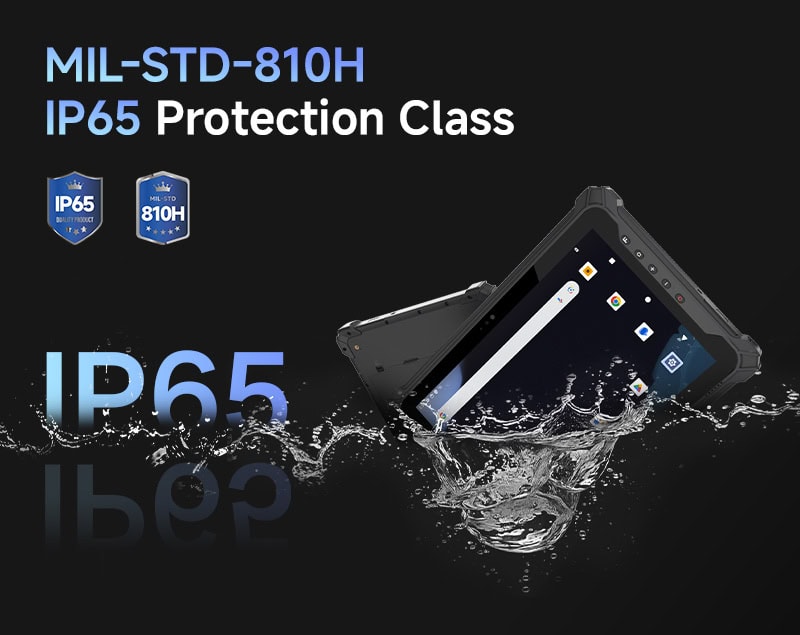 MIL-STD-810H & IP65 Protection Class