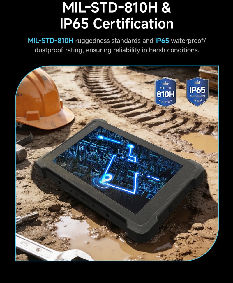MIL-STD-810H & IP65 Certification
