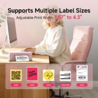 ⁦Arrvel A42BT 4×6 Bluetooth Thermal Shipping Label Printer – Wireless Label Printer for Small Business, iPhone Android Windows Mac Linux⁩ - الصورة ⁦6⁩