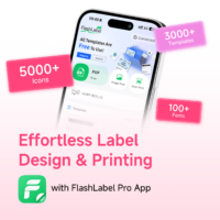 ⁦Arrvel A42BT 4×6 Bluetooth Thermal Shipping Label Printer – Wireless Label Printer for Small Business, iPhone Android Windows Mac Linux⁩ - الصورة ⁦8⁩
