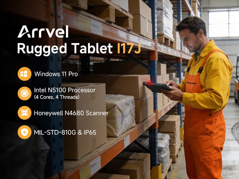 Arrvel Rugged Windows Tablet I17J