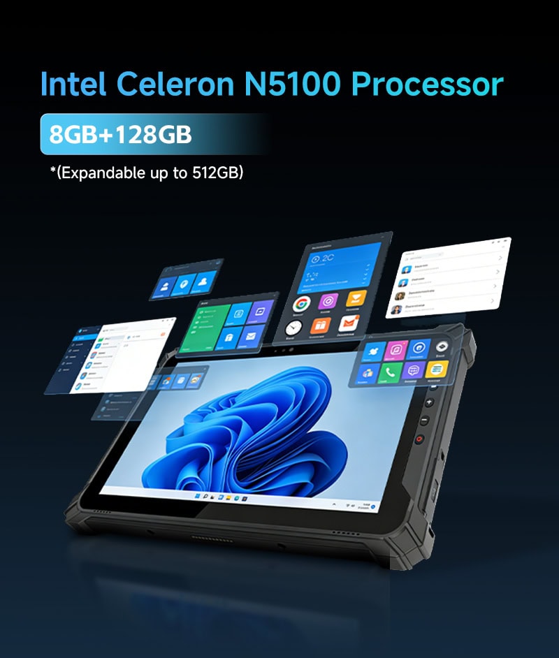 Intel Celeron N5100 Processor + 8GB RAM +128GB ROM