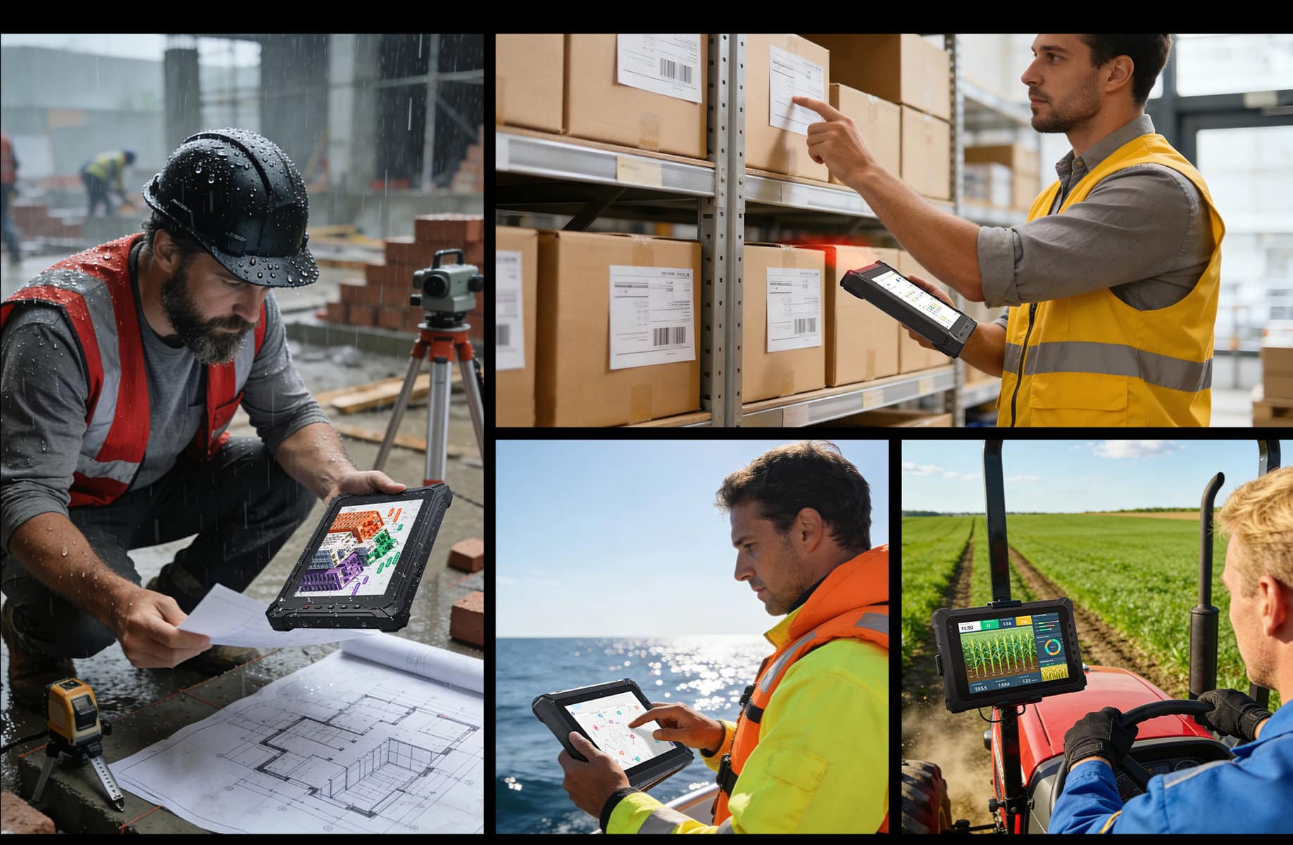Application scenarios of Arrvel Rugged Windows Tablet I17J