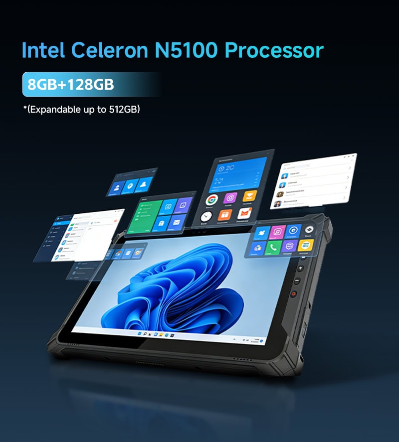 Intel Celeron N5100 Processor + 8GB RAM +128GB ROM