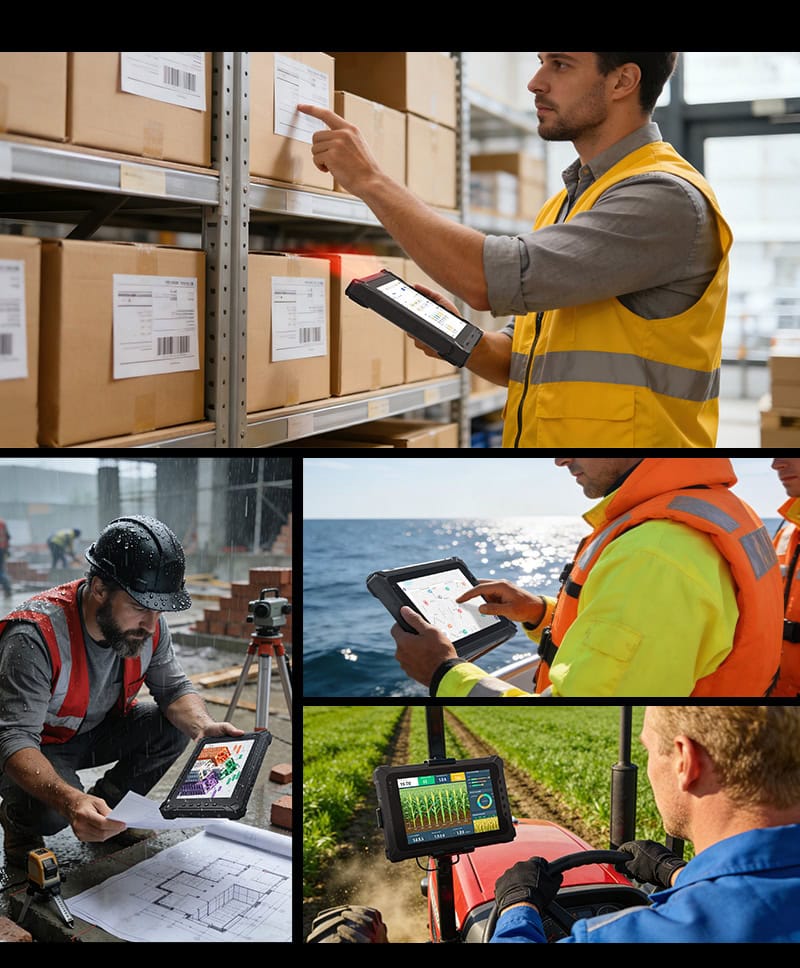 Application scenarios of Arrvel Rugged Windows Tablet I87J 