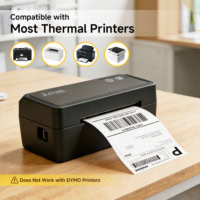 ⁦Arrvel Thermal Shipping Labels 4"x6" 500, Direct Thermal Labels Fanfold⁩ - الصورة ⁦9⁩