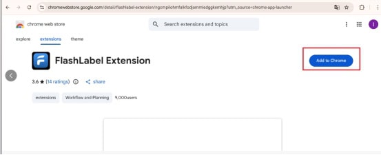 Click “Add to Chrome”