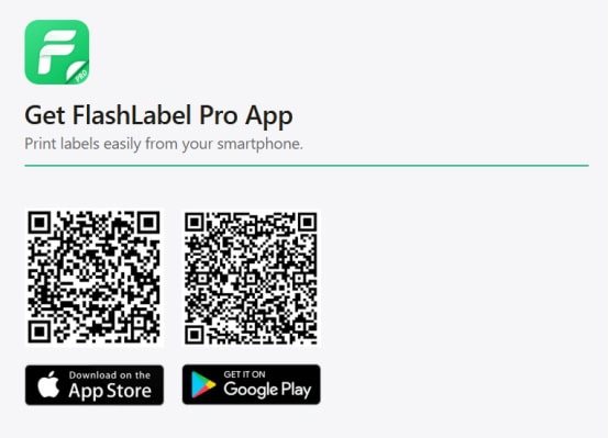 Alternatively, you can scan the provided QR code to download the app.