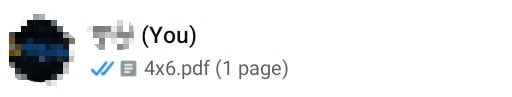 select your own number or a specific contact