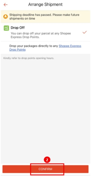 click "Confirm".