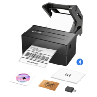 Arrvel A812B 4×6 Bluetooth Thermal Label Printer – Wireless Shipping Printer for Small Business, iPhone Android Windows Mac Linux