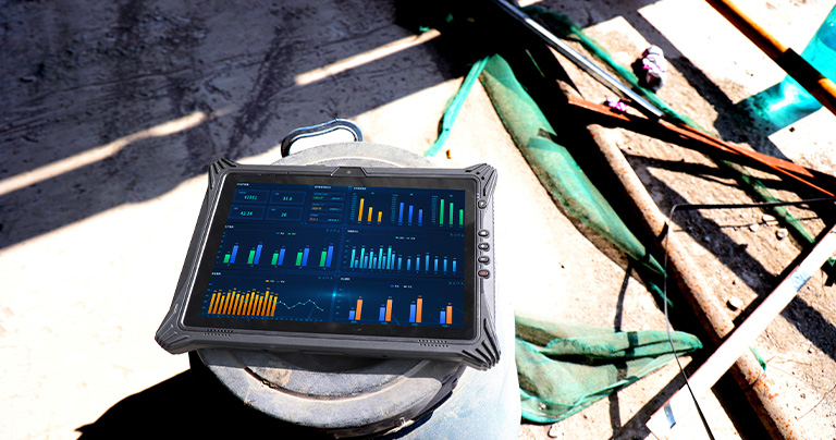 1000 nits rugged tablet display under midday sunlight