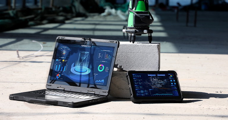 1000 nits rugged tablet display under midday sunlight