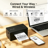⁦Arrvel A812B 4×6 Bluetooth Thermal Label Printer – Wireless Shipping Printer for Small Business, iPhone Android Windows Mac Linux⁩ - الصورة ⁦10⁩