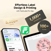 ⁦Arrvel A812B 4×6 Bluetooth Thermal Label Printer – Wireless Shipping Printer for Small Business, iPhone Android Windows Mac Linux⁩ - الصورة ⁦15⁩