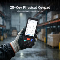 arrvel f1 rugged pda 28 key physical keyboard