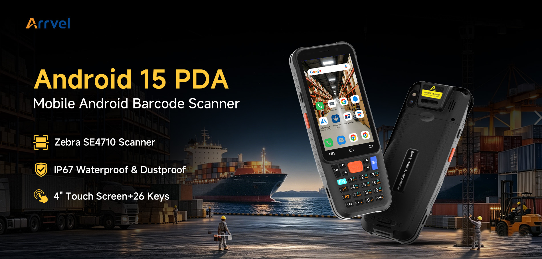 f1 arrvel rugged pda Android15 pda pc