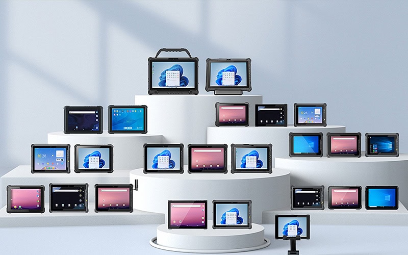 A comprehensive hardware ecosystem of Android and Windows rugged tablets from a professional industrial tablet manufacturer.